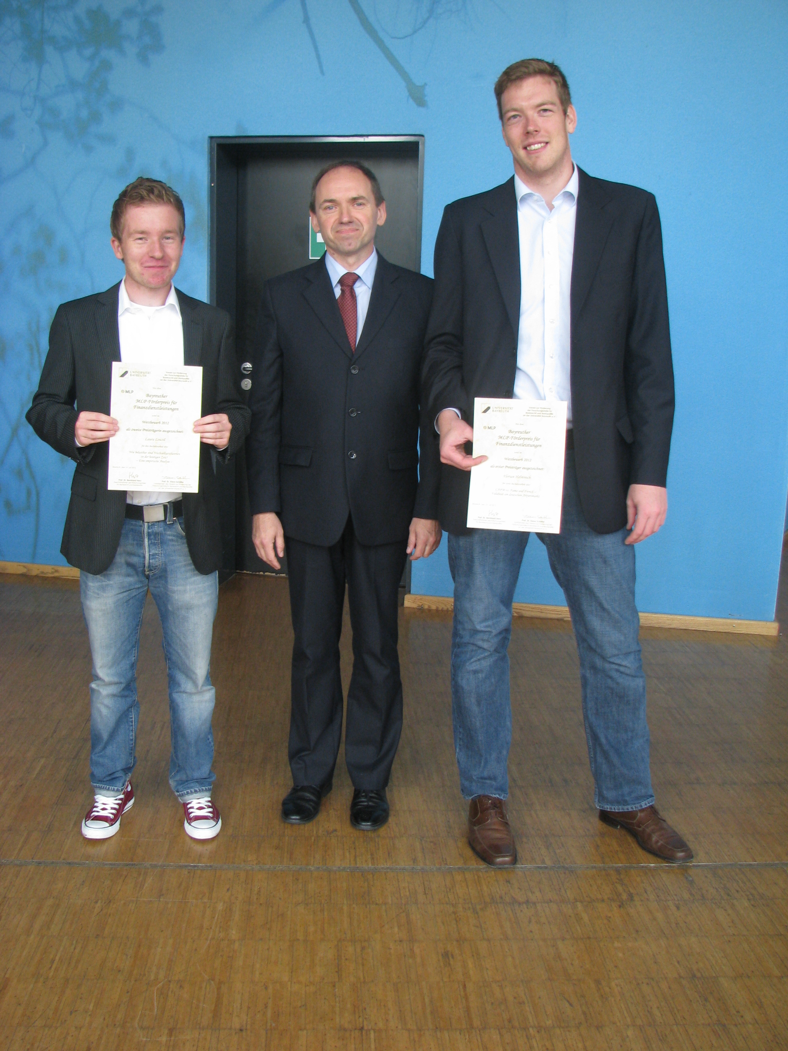 MLP Förderpreis 2012: Preisträger